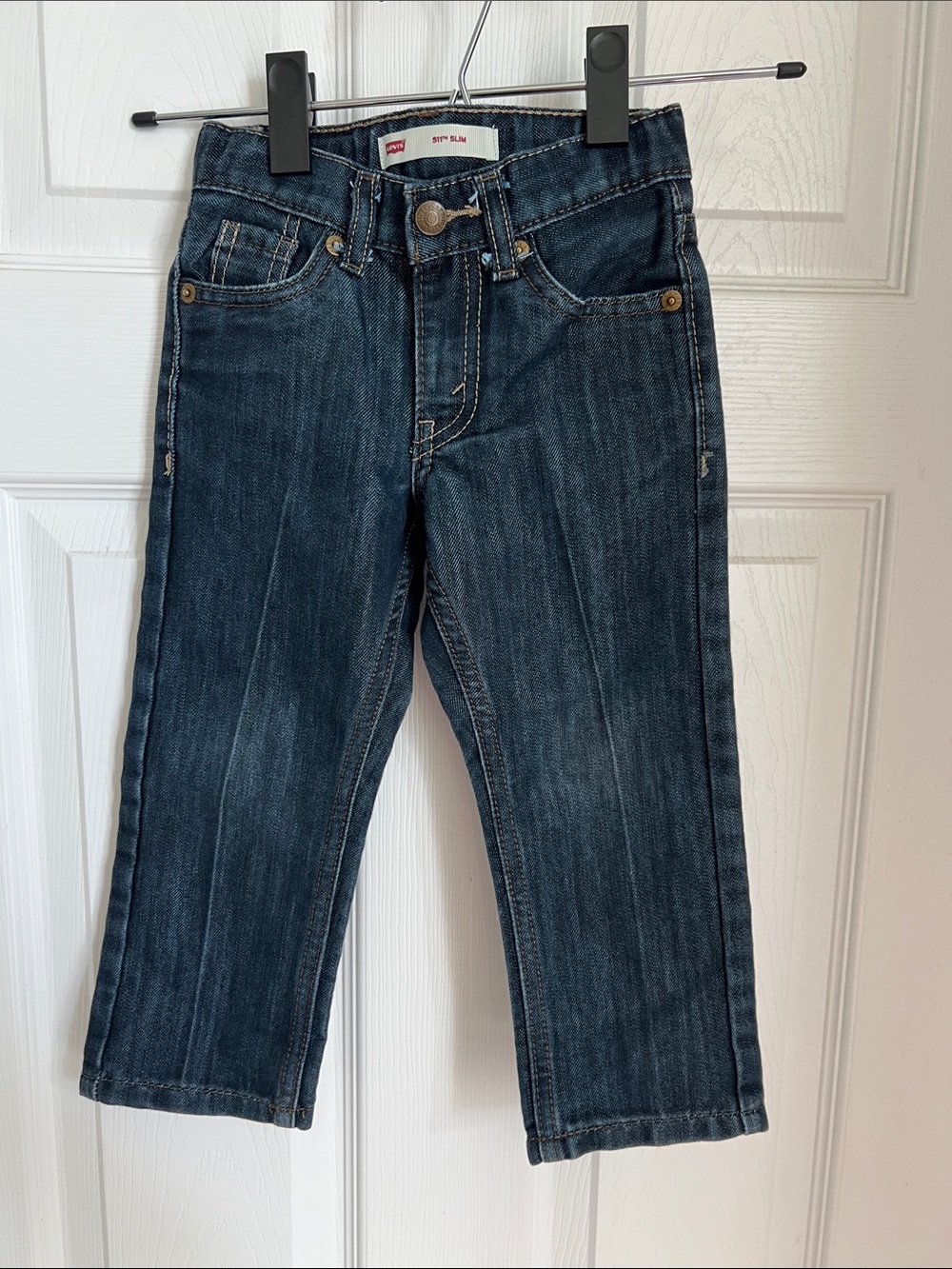 Toddler Levi's 511 Dark Blue Slim Straight Jeans